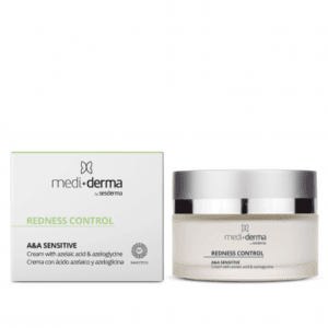 MEDIDERMA HOMECARE A&A SENSITIVE RAUDONĮ MAŽINANTIS VEIDO KREMAS, 50 ML