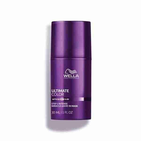 Nenuplaunama kaukė dažytiems plaukams Wella Ultimate color 30ml