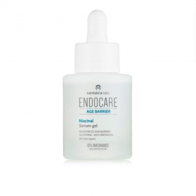 ENDOCARE NIACINAL AGE BARRIER VEIDO SERUMAS SU 10% NIACINAMIDU , 30ml